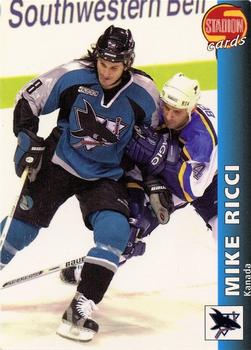 2000 Stadion World Stars #061 Mike Ricci Front