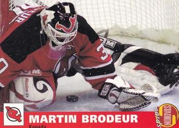 2000 Stadion World Stars #065 Martin Brodeur Front