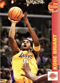 2000 Stadion World Stars #101 Kobe Bryant Front