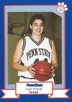 1996 The Second Mile Penn State Nittany Lions Winter Sports #NNO Angie Potthoff Front