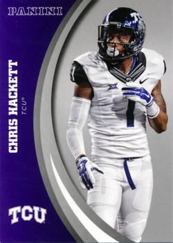 2016 Panini TCU Horned Frogs - Silver #13 Chris Hackett Front