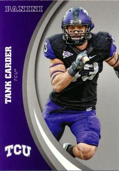 2016 Panini TCU Horned Frogs - Silver #30 Tank Carder Front