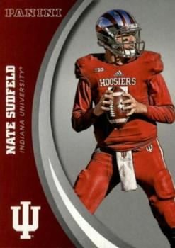2016 Panini Indiana Hoosiers - Silver #14 Nate Sudfeld Front