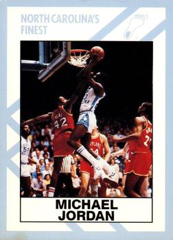 1990 Collegiate Collection Say No to Drugs #NC 1 Michael Jordan Front