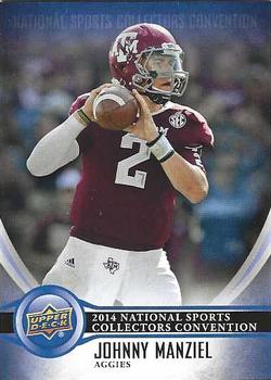 2014 Upper Deck National Convention #NSCC 3 Johnny Manziel Front
