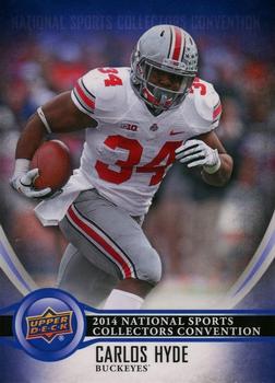 2014 Upper Deck National Convention #NSCC 14 Carlos Hyde Front