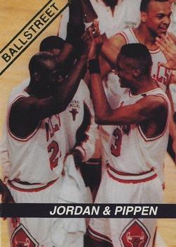 1992 Ballstreet #NNO Michael Jordan / Scottie Pippen Front