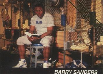 1992 Ballstreet #NNO Barry Sanders Front