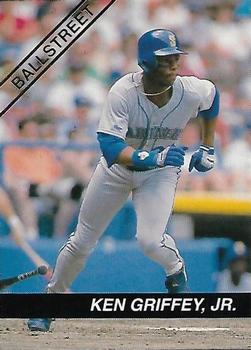 1992 Ballstreet #NNO Ken Griffey Jr. Front