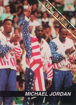 1992 Ballstreet #NNO Michael Jordan Front