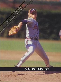 1992 Ballstreet #58 Steve Avery Front