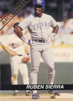 1992 Ballstreet #59 Ruben Sierra Front
