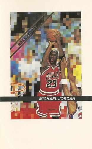 1992 Ballstreet - Jumbo 4x6 #10 Michael Jordan Front