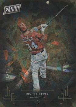 2015 Panini Black Friday - Panini Collection Cracked Ice #1 Bryce Harper Front