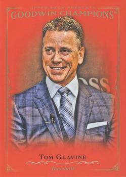 2016 Upper Deck Goodwin Champions - Royal Red #12 Tom Glavine Front