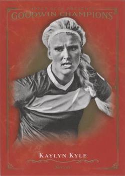 2016 Upper Deck Goodwin Champions - Royal Red #131 Kaylyn Kyle Front
