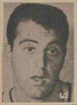 1955 All American Sports Club #65 Tony Psaltis Front