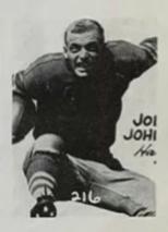 1955 All American Sports Club #216 Joe Johnson Front