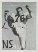 1955 All American Sports Club #243 Lou Groza Front
