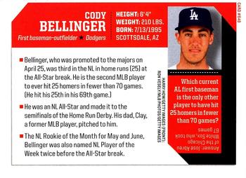 2017 Sports Illustrated for Kids #649 Cody Bellinger Back