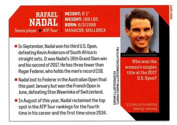 2017 Sports Illustrated for Kids #682 Rafael Nadal Back