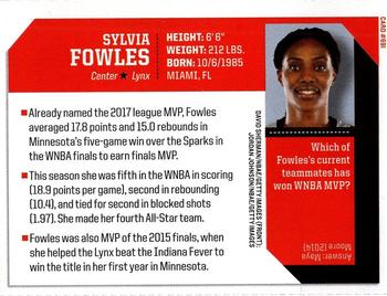 2017 Sports Illustrated for Kids #691 Sylvia Fowles Back