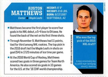 2017 Sports Illustrated for Kids #593 Auston Matthews Back