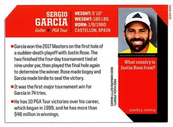 2017 Sports Illustrated for Kids #630 Sergio Garcia Back