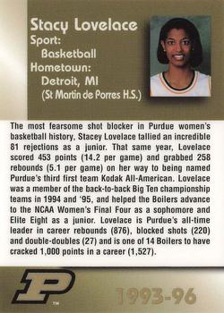2000 AMA Purdue Boilermakers Legends Women #NNO Stacey Lovelace Back