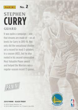 2016 Father's Day Panini Collection Stephen Curry #3 
