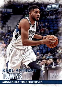 2016 Panini Black Friday #4 Karl-Anthony Towns Front