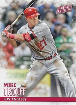 2016 Panini Black Friday #12 Mike Trout Front