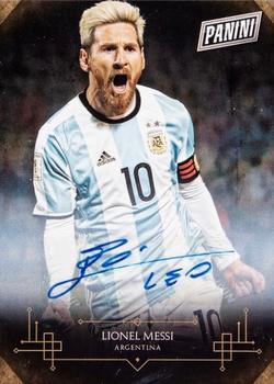 2016 Panini Black Friday - Panini Collection Autographs #14 Lionel Messi Front