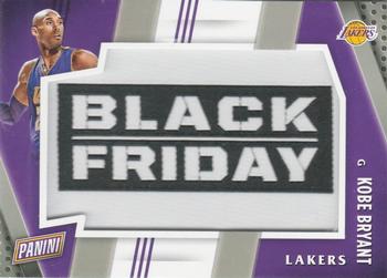 2016 Panini Black Friday - Manufactured Patches #5 Kobe Bryant Front