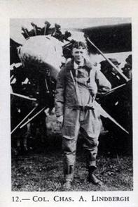 1930 Rogers Peet #12 Charles Lindbergh Front