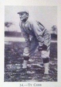 1930 Rogers Peet #34 Ty Cobb Front