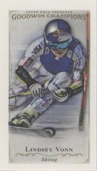 2016 Upper Deck Goodwin Champions - Canvas Blank Back Minis #NNO Lindsey Vonn Front