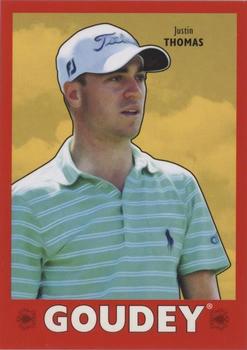 2016 Upper Deck Goodwin Champions - Goudey Royal Red #14 Justin Thomas Front