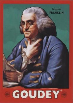 2016 Upper Deck Goodwin Champions - Goudey Royal Red #37 Benjamin Franklin Front