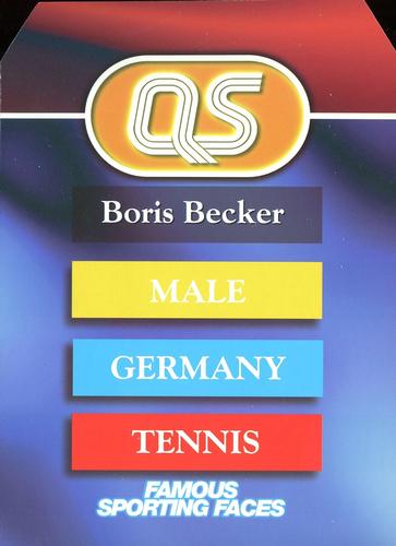 1997 BBC A Question of Sport UK #NNO Boris Becker Back