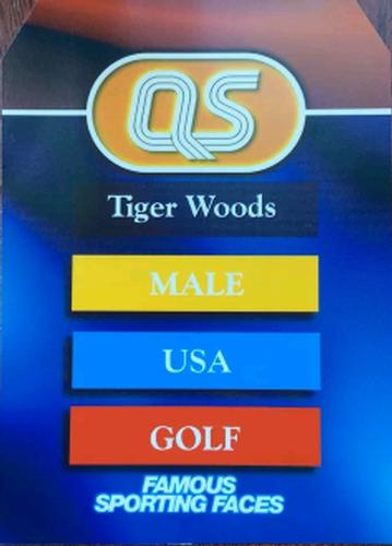 1997 BBC A Question of Sport UK #NNO Tiger Woods Back