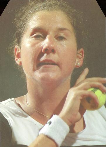 1997 BBC A Question of Sport UK #NNO Monica Seles Front