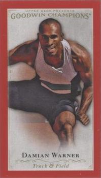 2016 Upper Deck Goodwin Champions - Royal Red Minis #89 Damian Warner Front