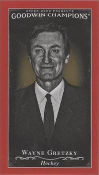 2016 Upper Deck Goodwin Champions - Royal Red Minis #103 Wayne Gretzky Front