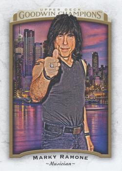 2017 Upper Deck Goodwin Champions #48 Marky Ramone Front