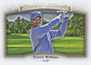 2017 Upper Deck Goodwin Champions #95 Tiger Woods Front