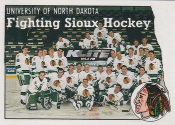 1991-92 North Dakota Fighting Sioux #13 Hockey Front