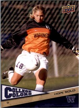 2010 Upper Deck College Colors #14 Hope Solo Front