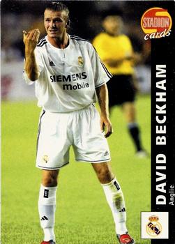 2003 Czech Stadion World Stars #586 David Beckham Front