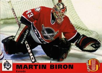 2001 Stadion World Stars #155 Martin Biron Front